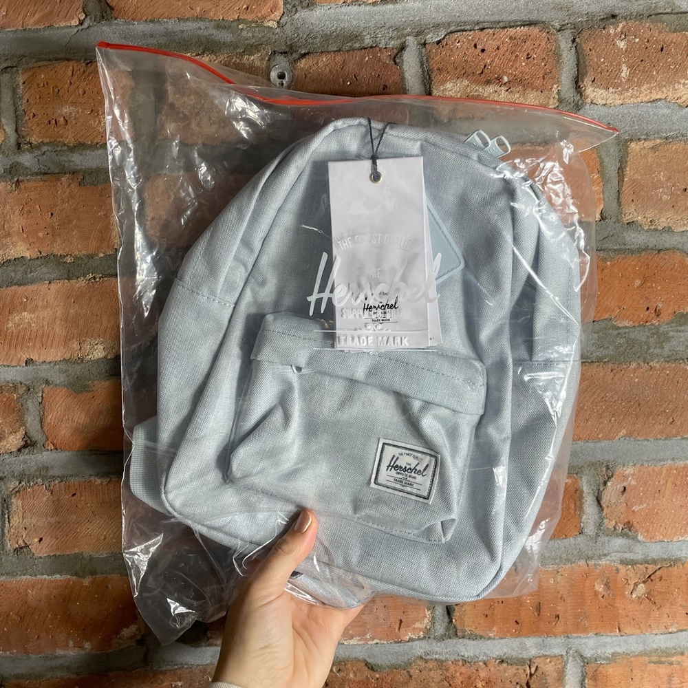 NWT Herschel Heritage Mini Backpack Light Blue